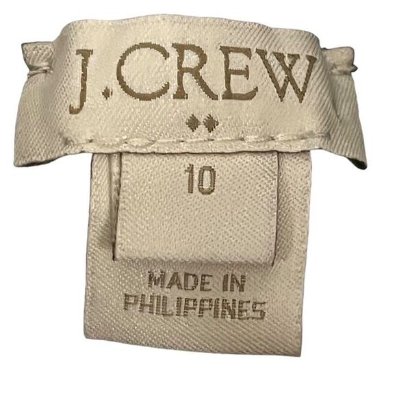 J Crew Womens Tweed Herringbone Pull On Gray Black Mini Skirt Wool Blend sz 10 - Picture 2 of 16